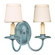 Sconce Two Light Wall Sconce in Verdi Gris (196|118VGLT2SHD)