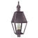 Boston One Light Post Mount in Dark Brass (196|1133DBCIMSMG)