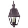 Boston One Light Post Mount in Dark Brass (196|1133DBCIMCSG)