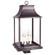 Rockland Four Light Post Mount in Dark Brass (196|11333DBLT4CLR)