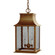 Rockland Two Light Hanging Lantern in Antique Brass (196|11322ABLT2CSG)