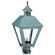 Boston One Light Post Mount in Verdi Gris (196|1113VGCIMCLR)