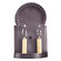 Sconce Two Light Wall Sconce in Dark Brass (196|109DBLT2)