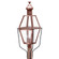 Boston One Light Post Mount in Antique Copper (196|1043ACCIMFST)