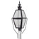Boston One Light Post Mount in Dark Brass (196|1033DBCIMFST)