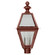 Boston Three Light Post Mount in Antique Copper (196|1023ACLT3CSG)