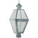 Boston Three Light Post Mount in Verdi Gris (196|1013VGLT3FST)
