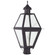 Boston Three Light Post Mount in Dark Brass (196|1013DBLT3CLR)