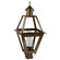 Boston One Light Post Mount in Dark Antique Brass (196|1013DABCIMSMG)
