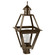 Boston One Light Post Mount in Dark Antique Brass (196|1013DABCIMCLR)