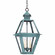 Boston Three Light Hanging Lantern in Verdi Gris (196|1012VGLT3CLR)