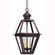 Boston Three Light Hanging Lantern in Dark Brass (196|1012DBLT3CSG)