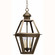 Boston Three Light Hanging Lantern in Dark Antique Brass (196|1012DABLT3SMG)