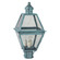Boston Three Light Post Mount in Verdi Gris (196|1003VGLT3SMG)