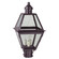 Boston Three Light Post Mount in Dark Brass (196|1003DBLT3CSG)