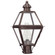 Boston One Light Post Mount in Dark Brass (196|1003DBCIMFST)