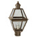 Boston Three Light Post Mount in Dark Antique Brass (196|1003DABLT3SMG)