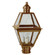 Boston Three Light Post Mount in Antique Brass (196|1003ABLT3SMG)