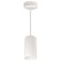 Cylinder Ilene Stem Mount Mini Cylinder in Bright White (167|NYLM3ST40XWWLE448)