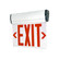 Exit LED Edge-Lit Exit Sign in White (167|NX812LEDRMW)