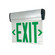 Exit LED Edge-Lit Exit Sign in Aluminum (167|NX812LEDG2MA)