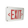 Exit LED Self-Diagnostic Exit & Emergency Sign w/ Battery Backup in White (167|NX617LEDRCC)