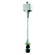 Track Pendants Track Mounted Line Voltage Pendant Cord, 8'-6'' Length, Candelabra Base, 60W Max, in Silver (167|NTH160S)