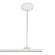 Track Syst & Comp-1 Cir Pendant Assembly Kit in White (167|NT372W)