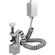 Track Syst & Comp-1 Cir Fixture Clamp W/ Curly Cord, 1 Or 2 Circuit Track in White (167|NT364CW)