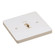 Track Syst & Comp-1 Cir Monopoint Canopy Feed, 1 Circuit Track, Line Voltage in White (167|NT319W)