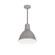 LED Rlm Stem Mounted LED Shade in Gun Metal Outer / White Inner (167|NRLM8ST1830GMWLE472)