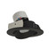 LED Pearl Adjustable Trim in Black Reflector / Black Flange (167|NPR4RC30XBB)