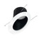 Rec Slope 6'' Trim LED Baffle Trim in Black Baffle / White Flange (167|NLRS6S12L130B)