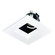 Rec Lv 4'' Square Trim 4''Sqtrm Regress,Adj,Ref in Black/White (167|NL4857BWW)