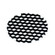 Rec Iolite Hex Cell Louver For 2In & 4In in Black (167|NIOHC)