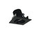 Rec Iolite LED Adjustable Cone Reflector in Black Reflector / Black Flange (167|NIOB2SC30QBB)