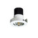 Rec Iolite LED Reflector in Specular Clear / Matte Powder White (167|NIOB2RNDCCDXCMPW)