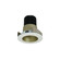 Rec Iolite Non-Adjustable Trim in Champagne Haze Reflector / Matte Powder White Flange (167|NIOB2RNDCCDXCHMPW)