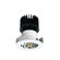 Rec Iolite LED Reflector in Specular Clear / Matte Powder White (167|NIOB2RNDC50XCMPWHL)
