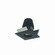 Rec Iolite 1'' Square Straight Regressed in Black Reflector / Black Flange (167|NIOB1SNG50XBB)