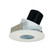 Rec Iolite 4'' Round Pinhole Adj in Matte Powder White Pinhole / Matte Powder White Flange (167|NIO4RPHA50XMPW)