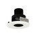 Rec Iolite 4'' Round Pinhole Adj in Black Pinhole / Matte Powder White Flange (167|NIO4RPHA50XBMPW10)