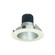 Rec Iolite 4'' Rnd Deep Cone Regressed in Haze Reflector / White Flange (167|NIO4RNDC50XHW)