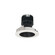Rec Iolite Reflector Non-Adjustable Trim in Black / White (167|NIO4RNDC27XBWHL)