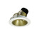 Rec Iolite LED Adjustable Deep Reflector in Champagne Haze / Matte Powder White (167|NIO4RD35QCHMPW)
