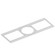 LED Theia New Construction Plate in Unfinished (167|NFPR613)