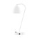 J-Series One Light Table Lamp in White (518|TLC41744)
