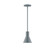 Flare One Light Pendant in Slate Gray (518|STG43640)