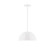 Arcade One Light Pendant in White (518|STG43244)