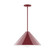 Pinnacle One Light Pendant in Barn Red (518|STG423G1555)